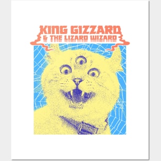 King Gizzard & Lizard Wizard - Psychcat Posters and Art